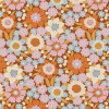 Tilda Wallflower 100604 Lauren Caramel Floral | SOLD BY THE HALF-YARD